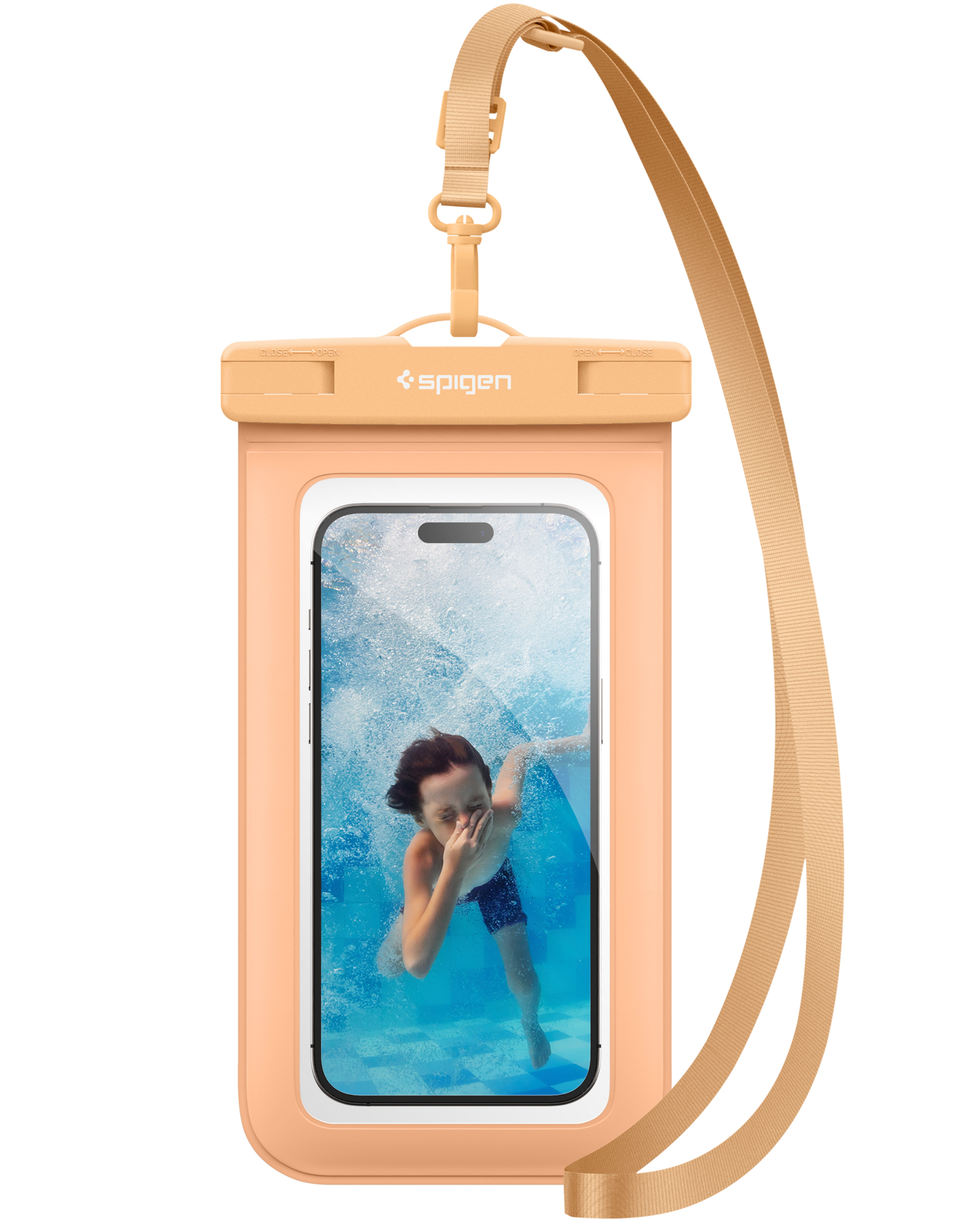

Водонепроницаемый чехол Spigen - Aqua Shield WaterProof A601 - Оранжевый - 1 шт - ACS06007, Universal - Aqua Shield WaterProof A601 - 1