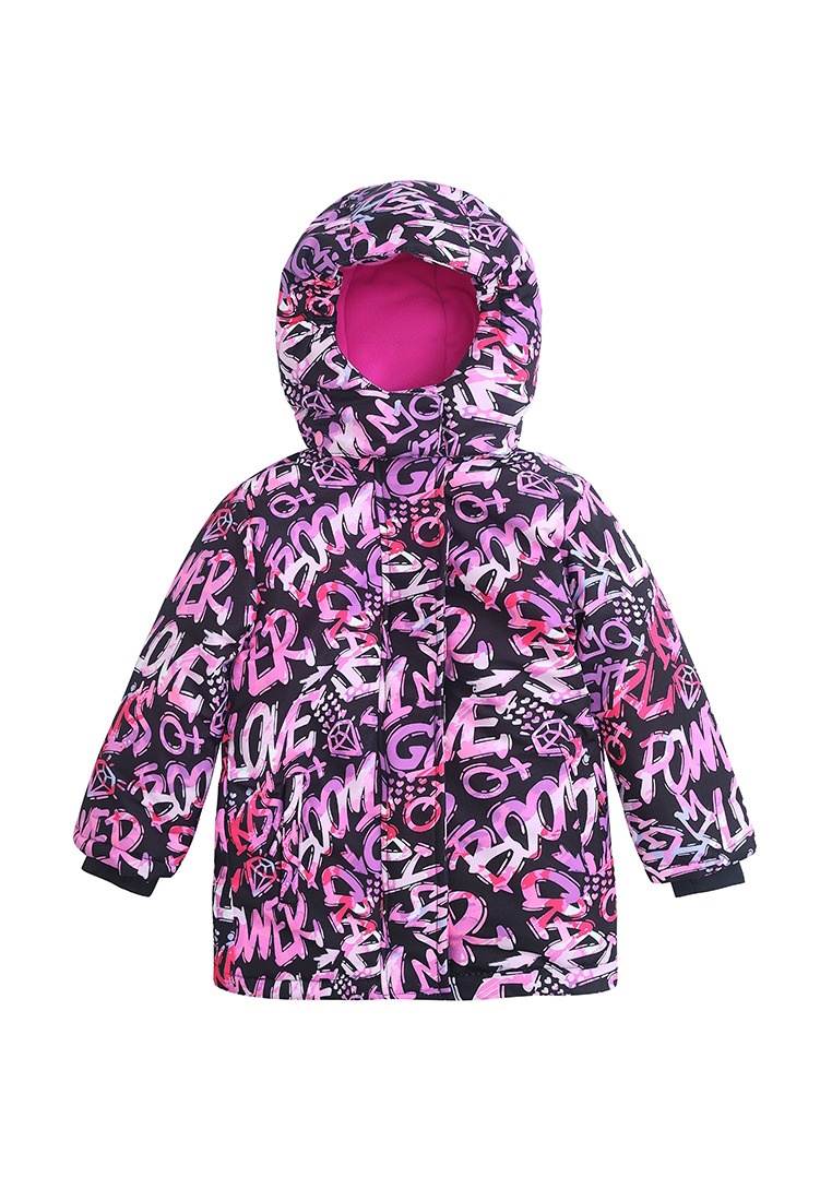 

Куртка детская Max&Jessi AW23C544 разноцветный, 116, Черный;розовый, 220694