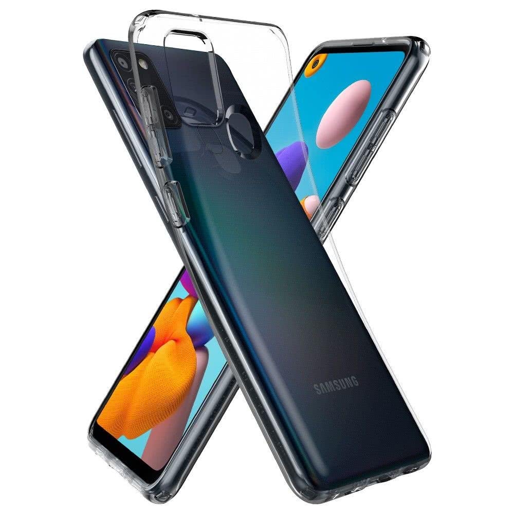 

Чехол-капсула Spigen для Galaxy A21S - Liquid Crystal - Прозрачный - ACS00975, Spigen Galaxy A21S Liquid Crystal