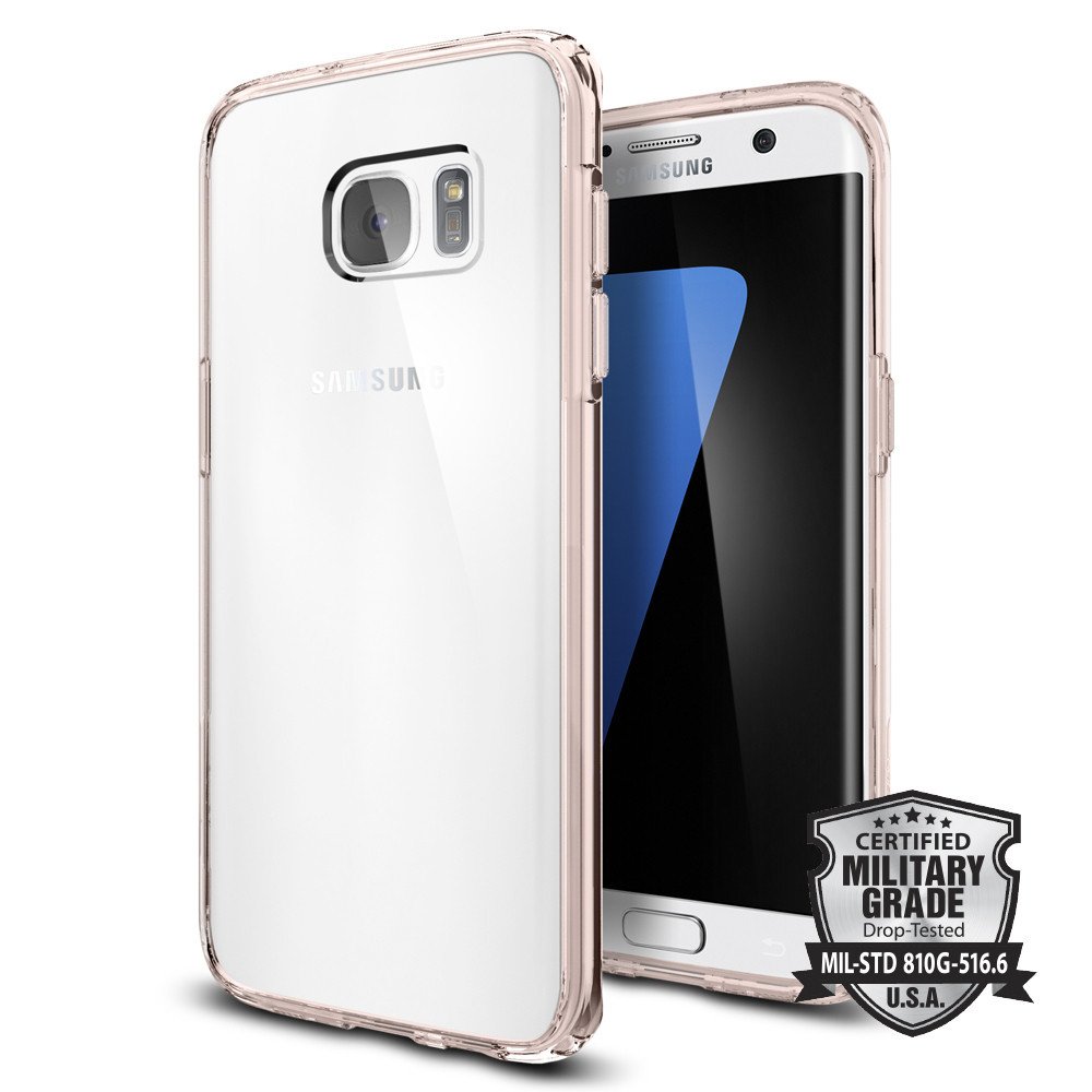 

Чехол-гибрид Spigen для Galaxy S7 Edge - Ultra Hybrid - Розовый - SGP-556CS20035, Case-гибрид для Galaxy S7 Edge - Ultra Hybrid - Розовый - SGP-556CS20035