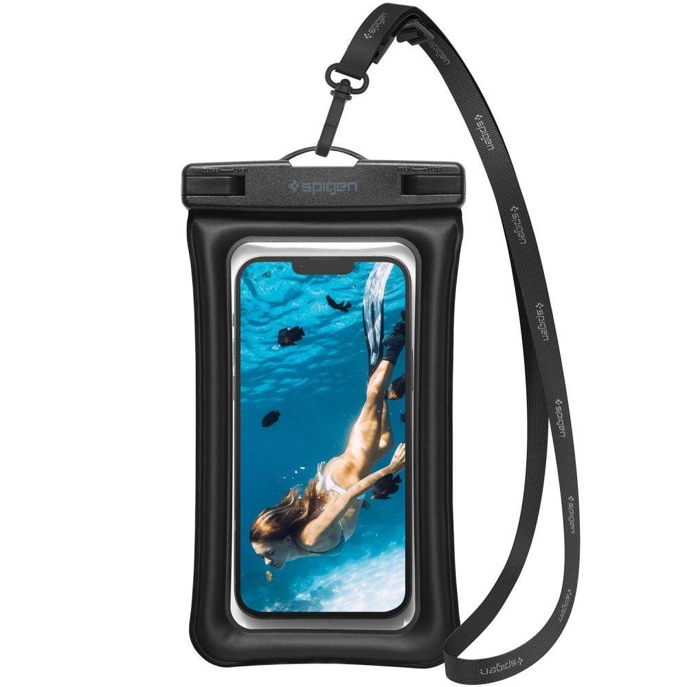 

Водонепроницаемый универсальный чехол Spigen - A610 Waterproof - Черный - 1 шт - AMP04529, Чехол для Смартфонa Universal A610 Waterproof - Черный