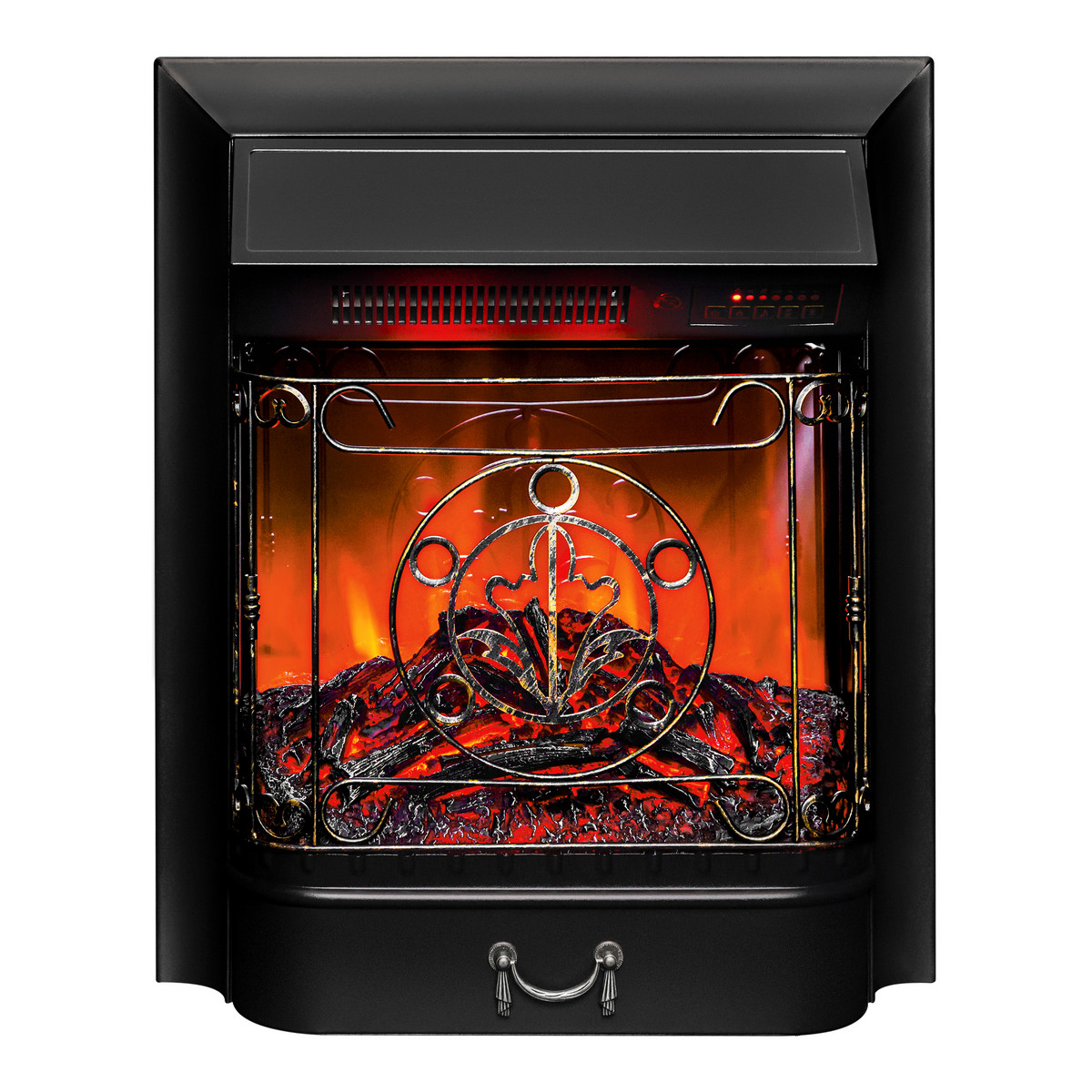 

Электроочаг RealFlame Majestic Lux, черный, пульт ДУ, звуковой эффект, Электроочаг Majestic Lux Black RC