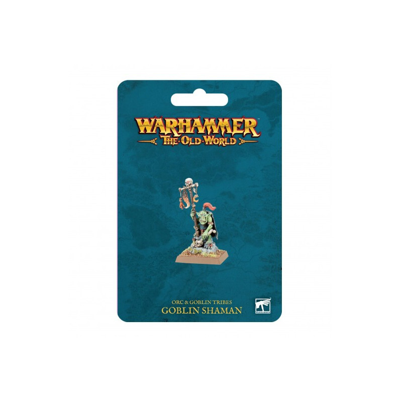 

Миниатюра Warhammer The Old World - Orc & Goblin Tribes: Goblin Shaman, 09-12