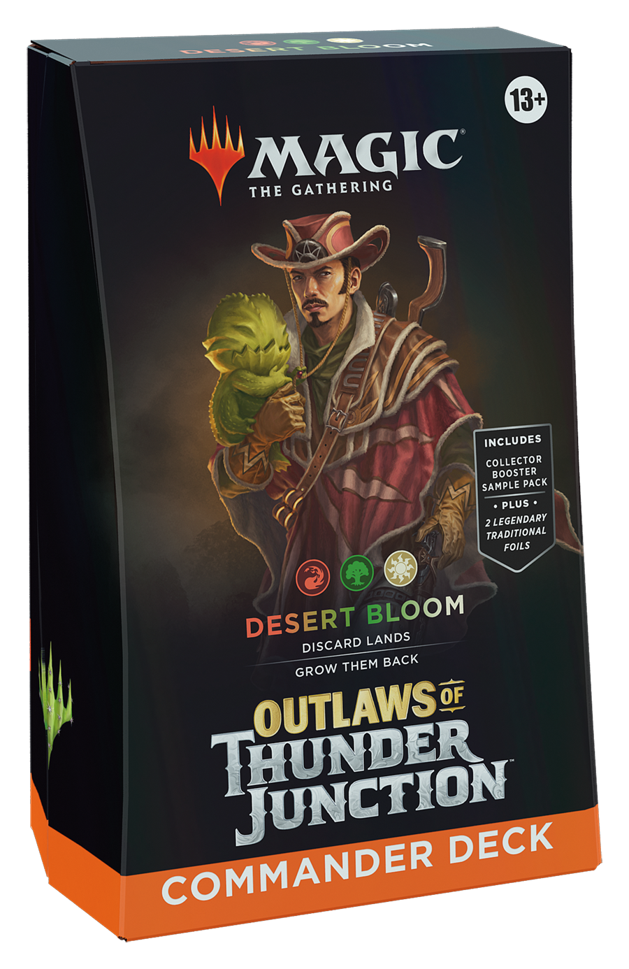 Колода Commander выпуска Outlaws of Thunder Junction на английском языке - Desert Bloom 9690₽