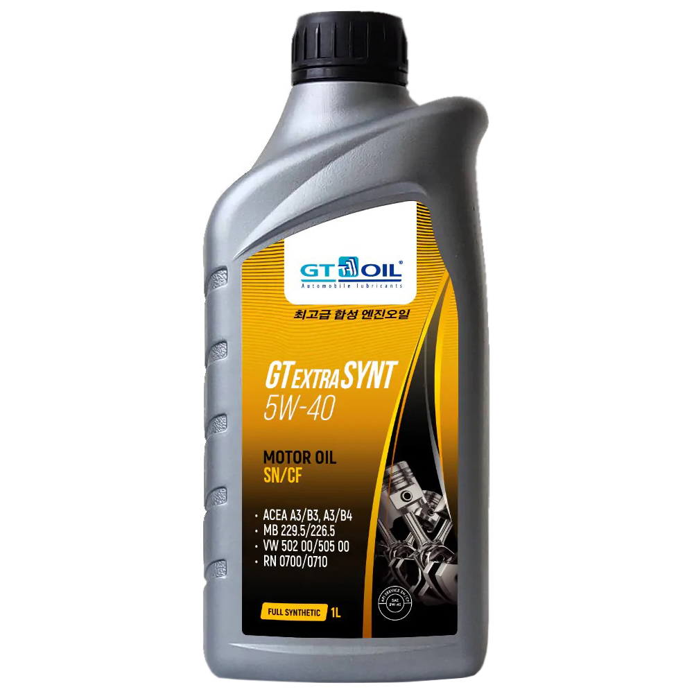 Моторное масло GT OIL Gt Extra Synt 5W40 Sn/Cf 1л