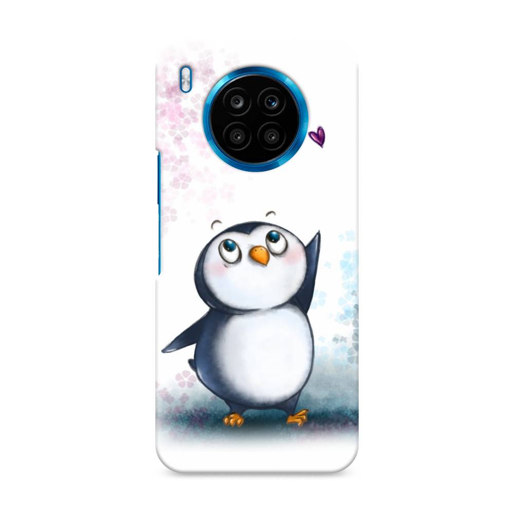 

Чехол Awog "Пингвин и сердечко" для Honor 50 Lite, 6106420-1