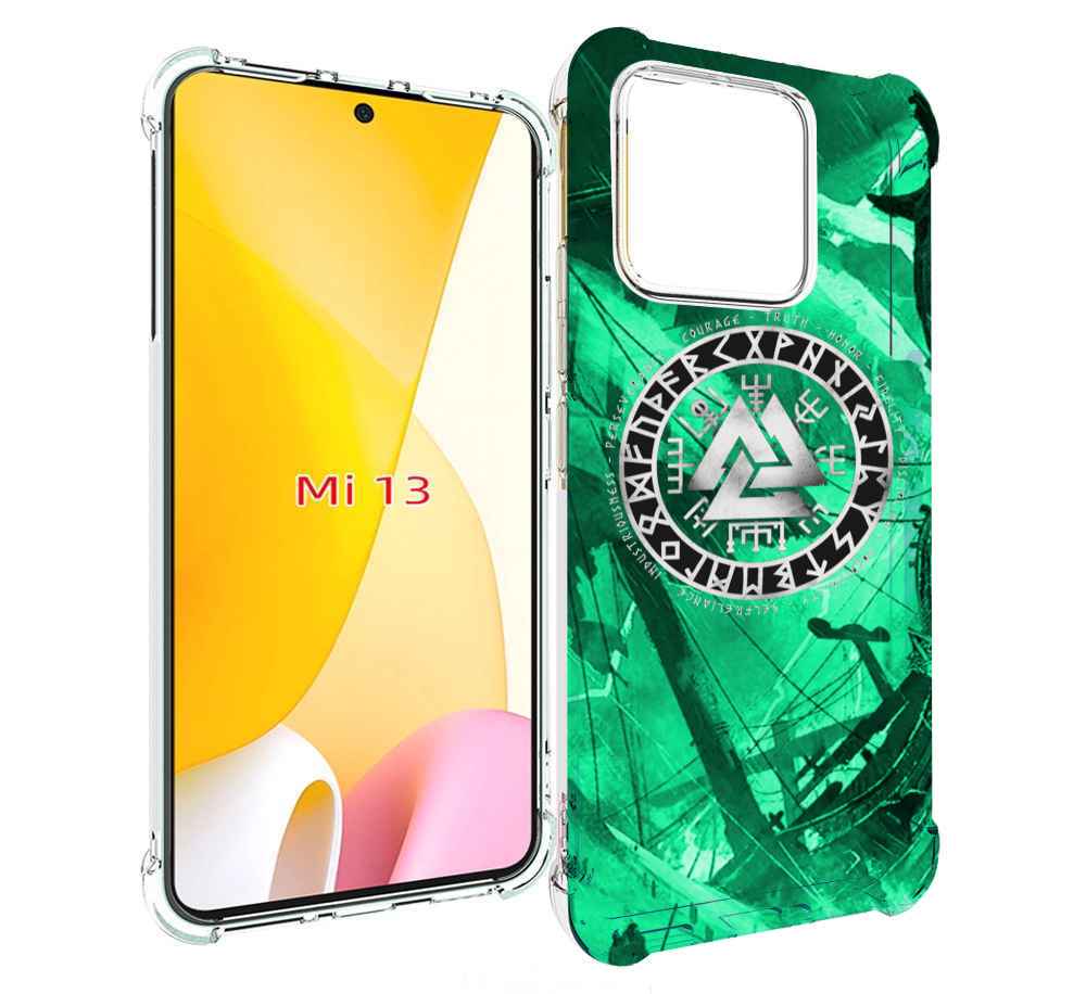 

Чехол MyPads ассасин-крид-2020-рагнарек мужской для Xiaomi 13, Прозрачный, Tocco