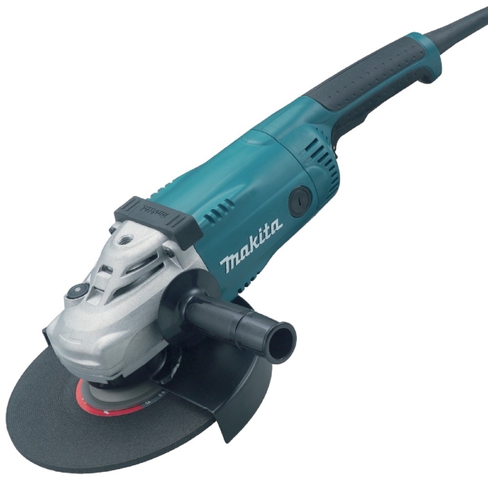 

Углошлифовальная машина Makita GA9020SF 2200Вт 6600об/мин рез.шпин.:M14 d=230мм