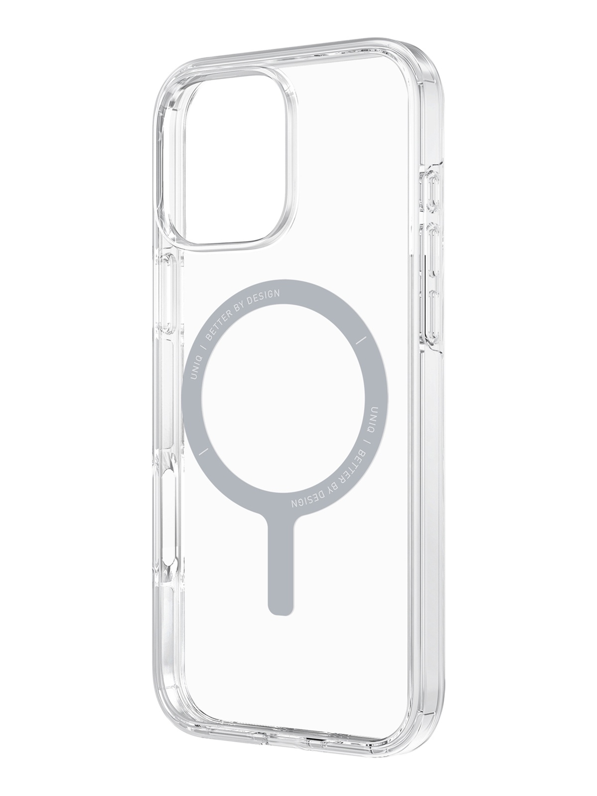 

Чехол Uniq для iPhone 16 Pro Clario с функцией Magsafe, прозрачный