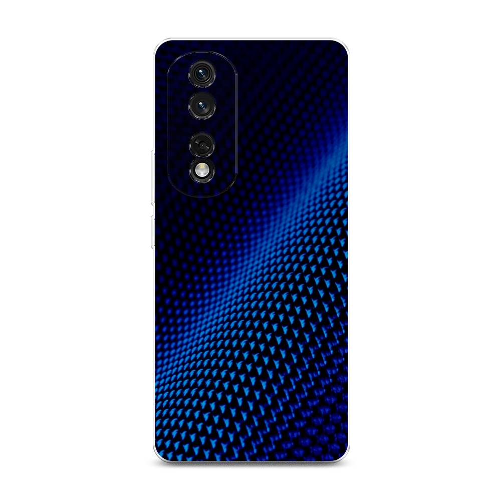

Чехол Awog на Honor 80 Pro "Синий карбон", Черный;синий, 6120450-3