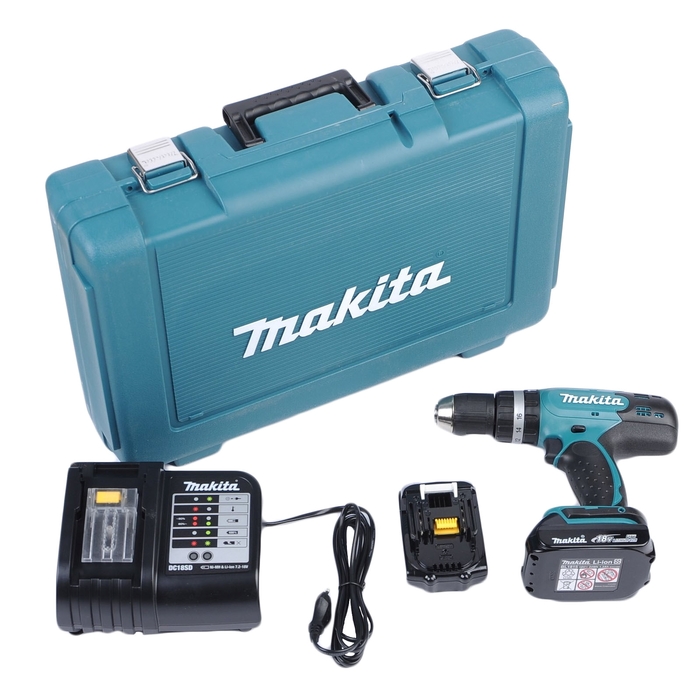 фото Дрель-шуруповерт makita ddf453sye аккум. патрон:быстрозажимной (кейс в комплекте)