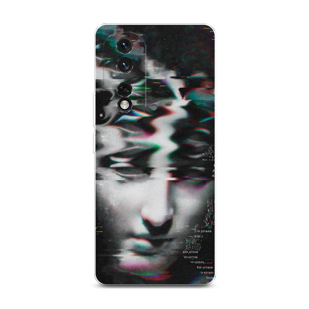 

Чехол Awog на Honor 80 Pro "Glitch Art", Серый, 6120450-9