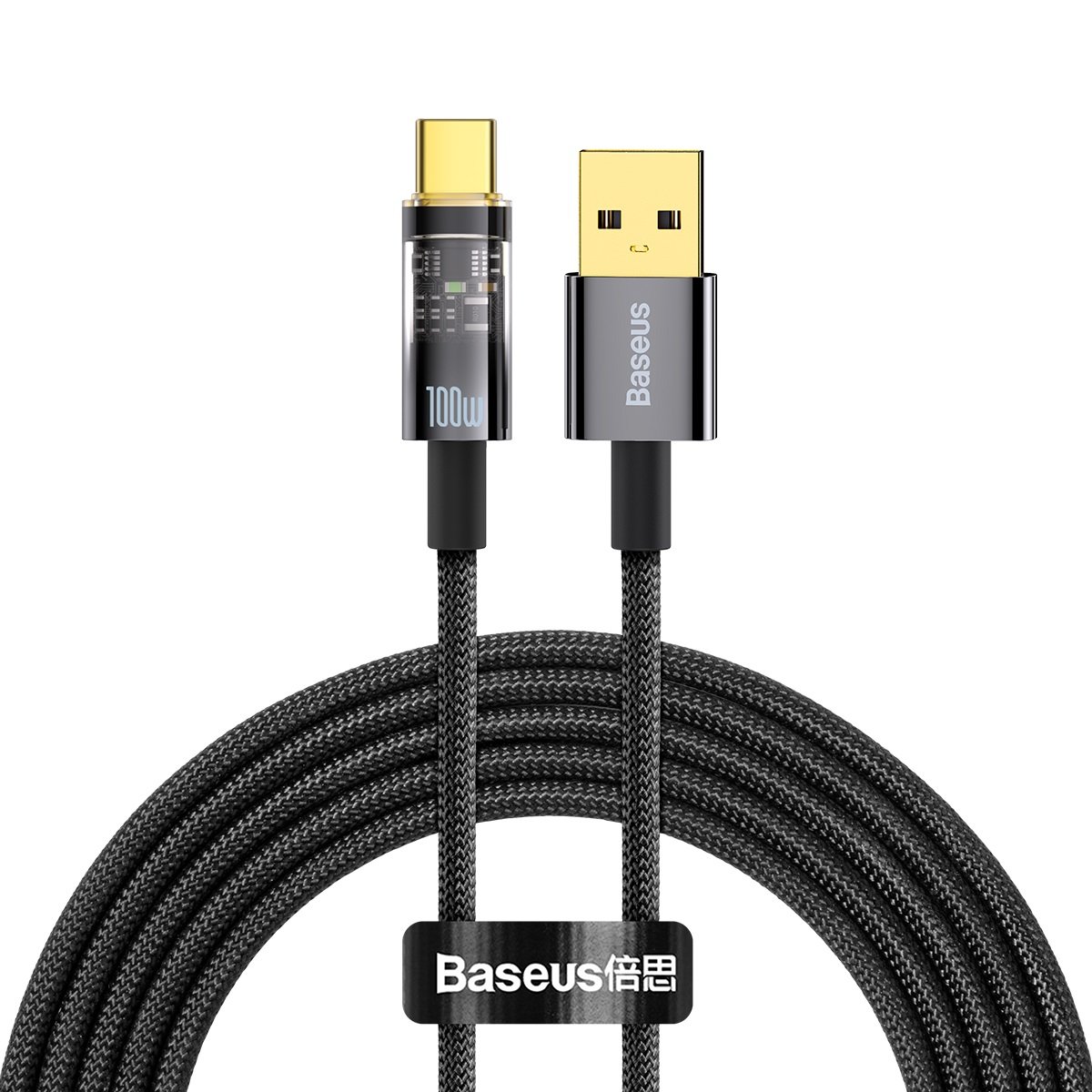 

Кабель Baseus Explorer CATS000301, черный, 2 м, CATS000301