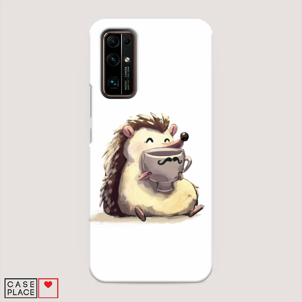 

Чехол Awog "Еж кофеман" для Honor 30