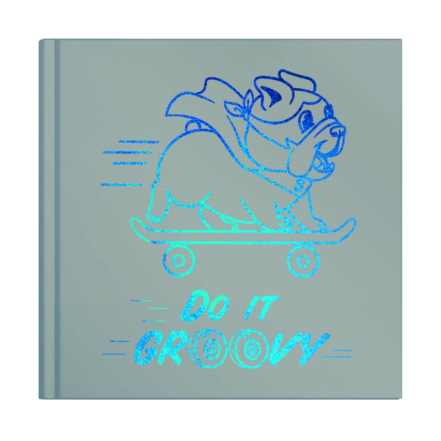 

Книжка записная Феникс 80л 105х105мм Notebook Бульдожек, 1792573