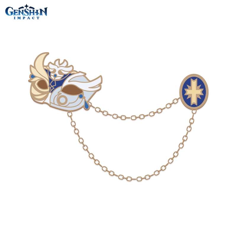 Значок металлический Genshin Impact Pins Circlet GEN156