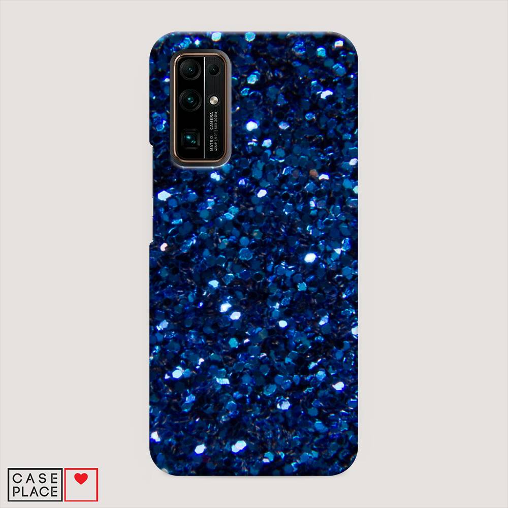 

Чехол Awog "Синие блестки рисунок" для Honor 30