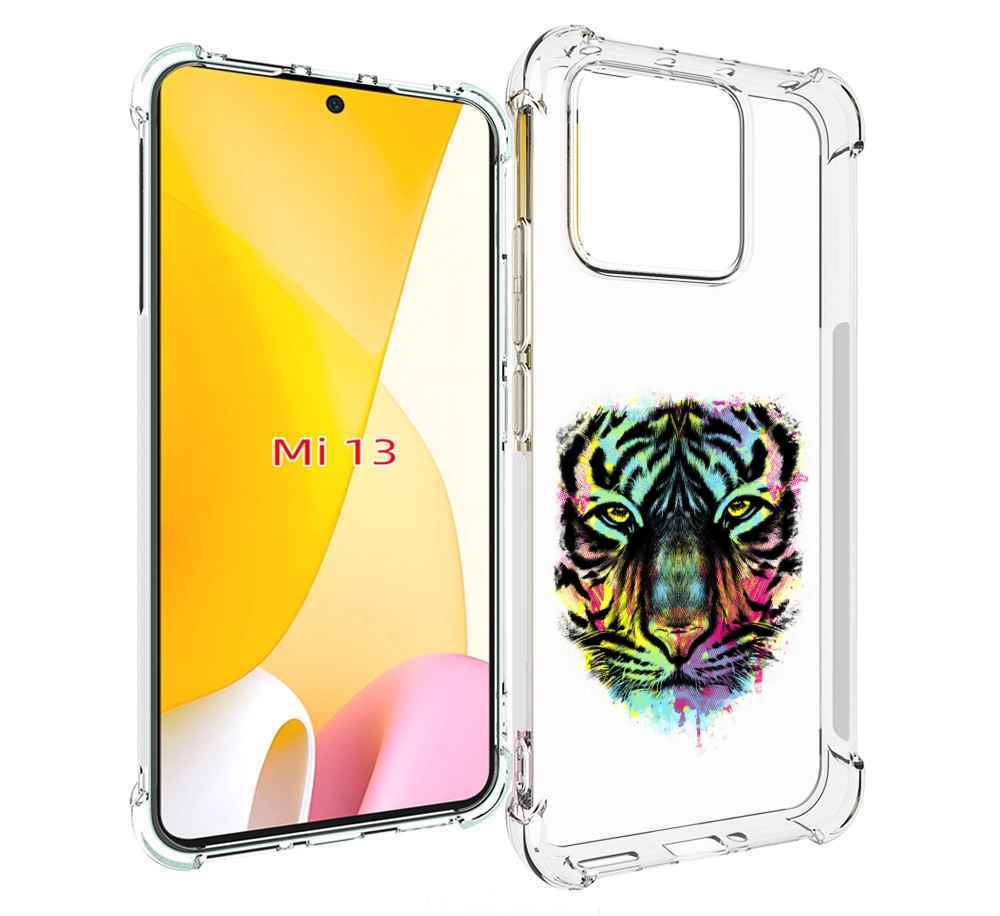 

Чехол MyPads Тигр 1 для Xiaomi 13, Прозрачный, Tocco