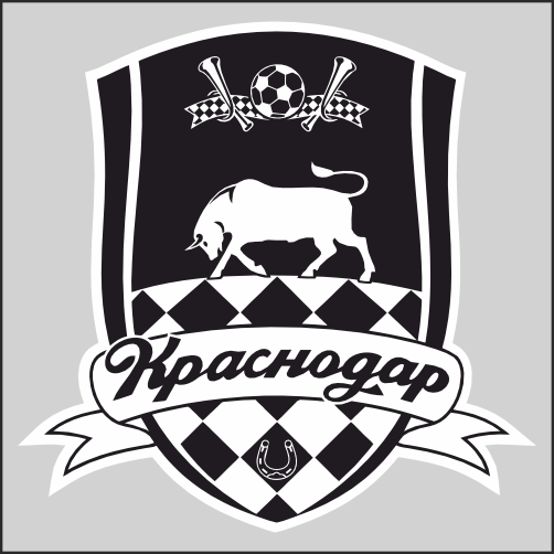 

Наклейка Наклейки за Копейки Эмблема ФК Краснодар 17х17см, ННН-935