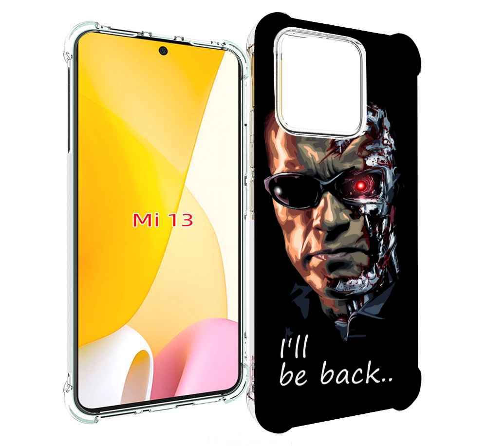 

Чехол MyPads Терминатор для Xiaomi 13, Прозрачный, Tocco