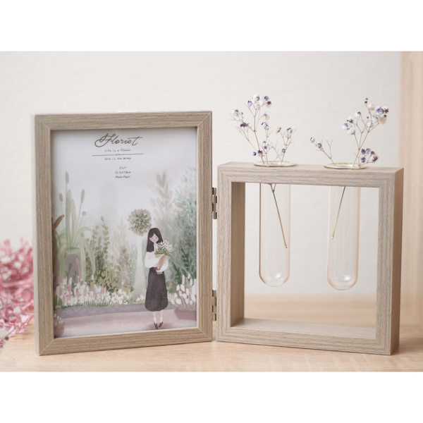 Фоторамка Ultramarine 640-1268 серая 13х18см 2 колбы