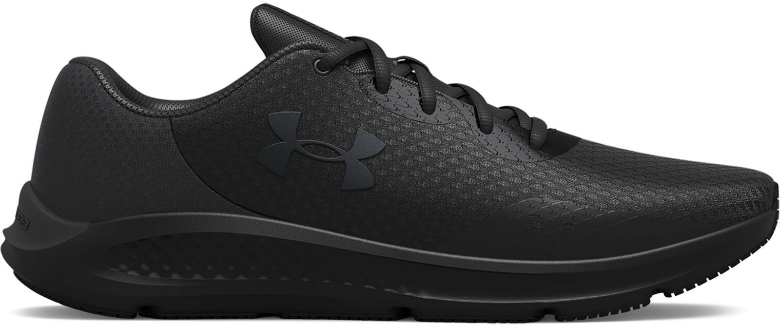 

Кроссовки мужские Under Armour Charged Pursuit 3 черные 10.5 US, Черный, Charged Pursuit 3