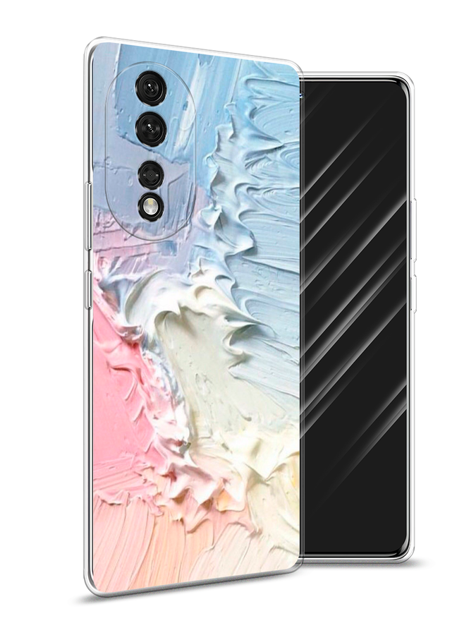 

Чехол Awog на Honor 80 Pro "Фруктовое мороженное", Голубой;розовый;желтый, 6120450-3