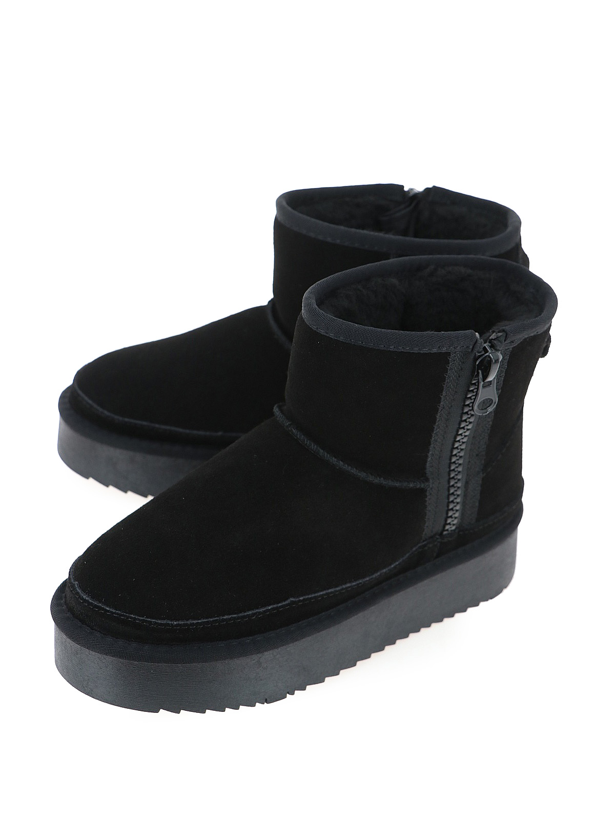 

Угги женские KRONSTEP SN016-011 черные 41 RU, Черный, SN016-011