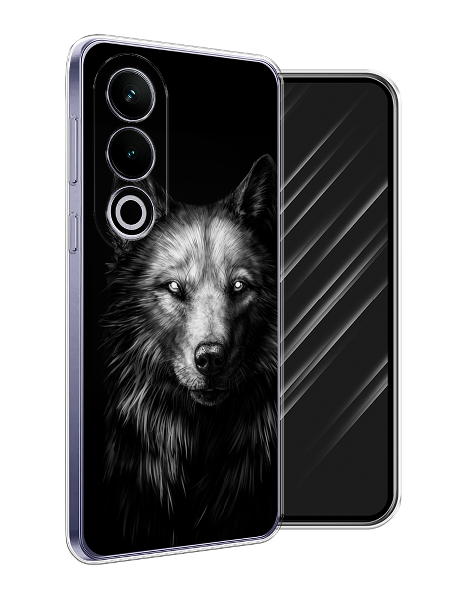 

Чехол Awog на OnePlus Ace 3V "Волк черно белый", Серый;бежевый;белый, 154850-1
