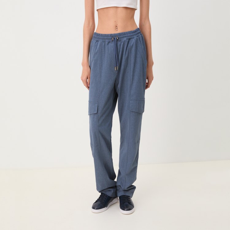 

Брюки женские Calzetti LIAN синие XL, Синий, LIAN