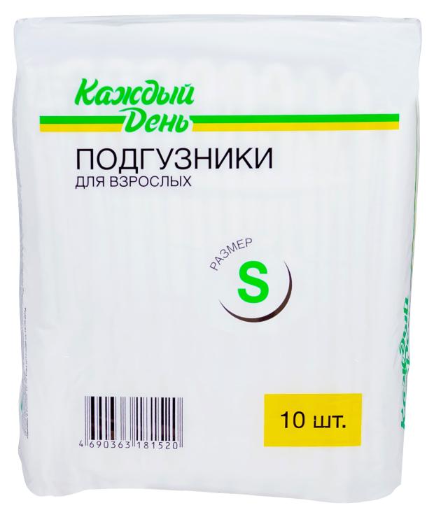 Подгузники урологические Каждый День для взрослых S 10 шт