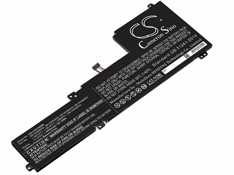 

Аккумуляторная батарея CameronSino CS-LVX152NB для ноутбука Lenovo IdeaPad 5-15IIL05 Serie