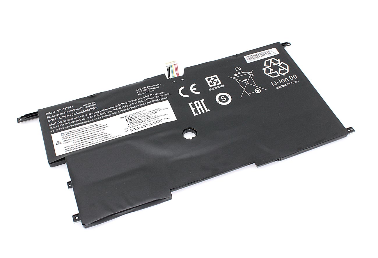 

Аккумулятор для ноутбука Vbparts 2800 мАч 15,2В (100187671V)
