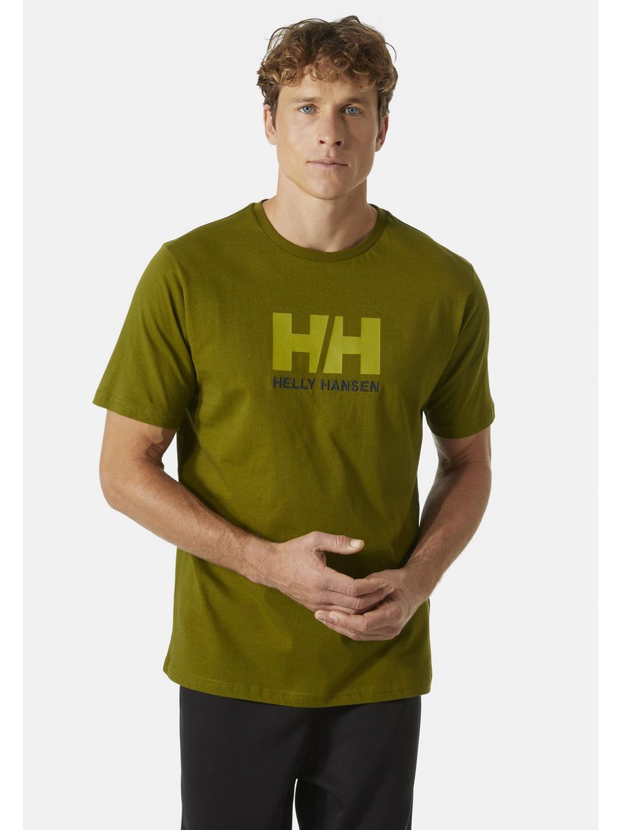 Футболка мужская Helly Hansen HE642D00Q зеленая S 7538₽