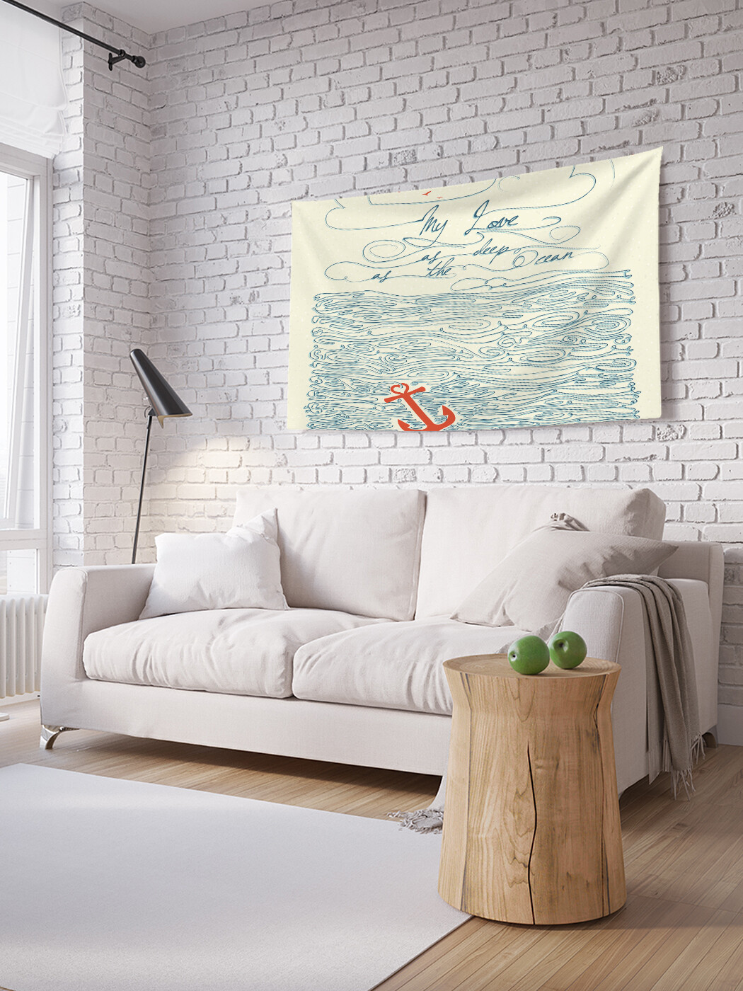 

Горизонтальное фотопанно JoyArty Океанские глубины, из ткани, 150х200 см
