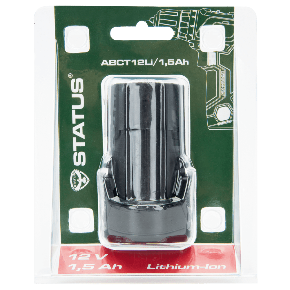

Аккумулятор Status Power Tools ABCT 12Li / 1.5 Ah