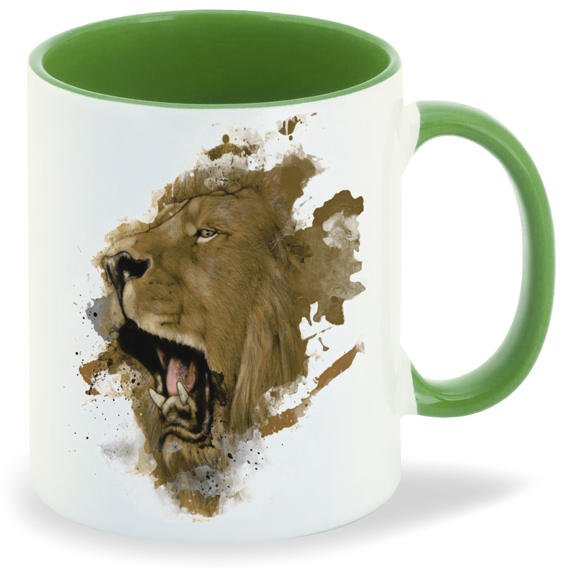 

Кружка CoolPodarok Животные Лев, Животные Лев