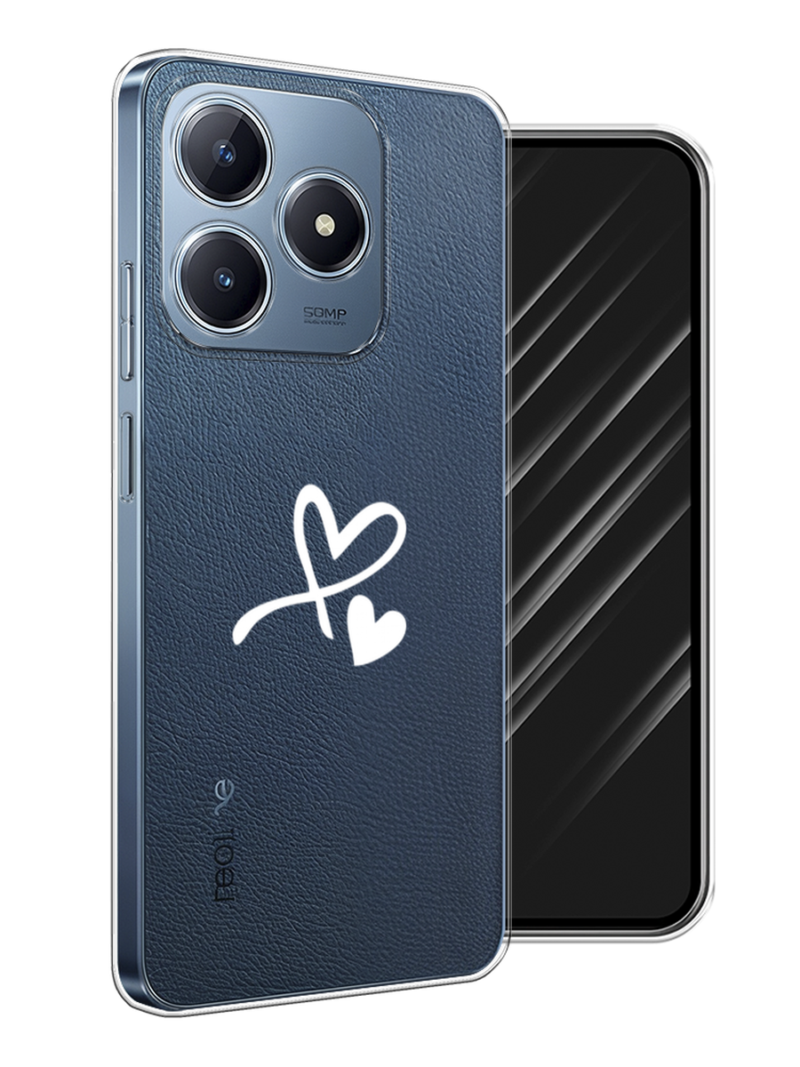 

Чехол Awog на Realme C63 "Сердечко минимализм", Белый, 2517350-1