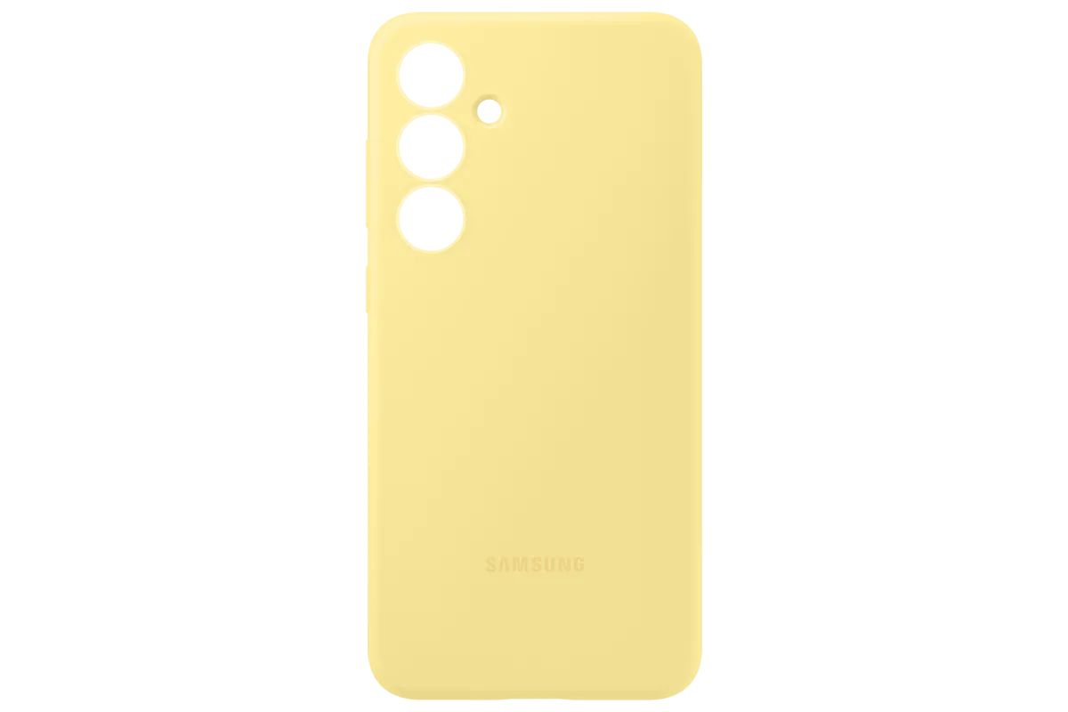 

Чехол Samsung Silicone Case S24 FE желтый, Silicone Case S24 FE желтый