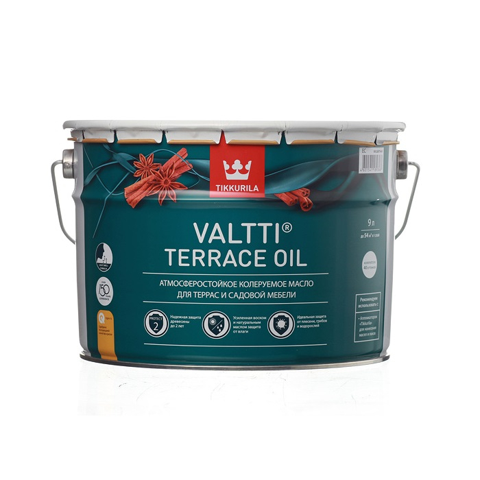 Valtti Terrace Oil масло для террас 9 л