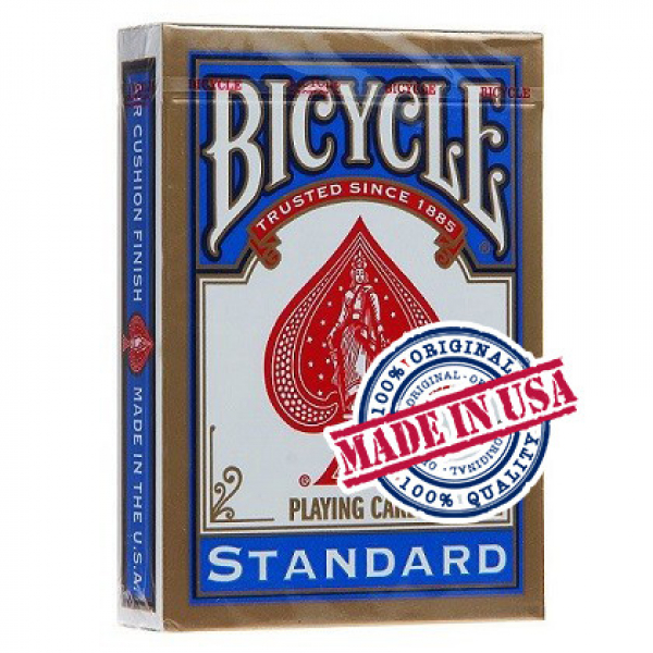 фото Игральные карты bicycle standard, синие