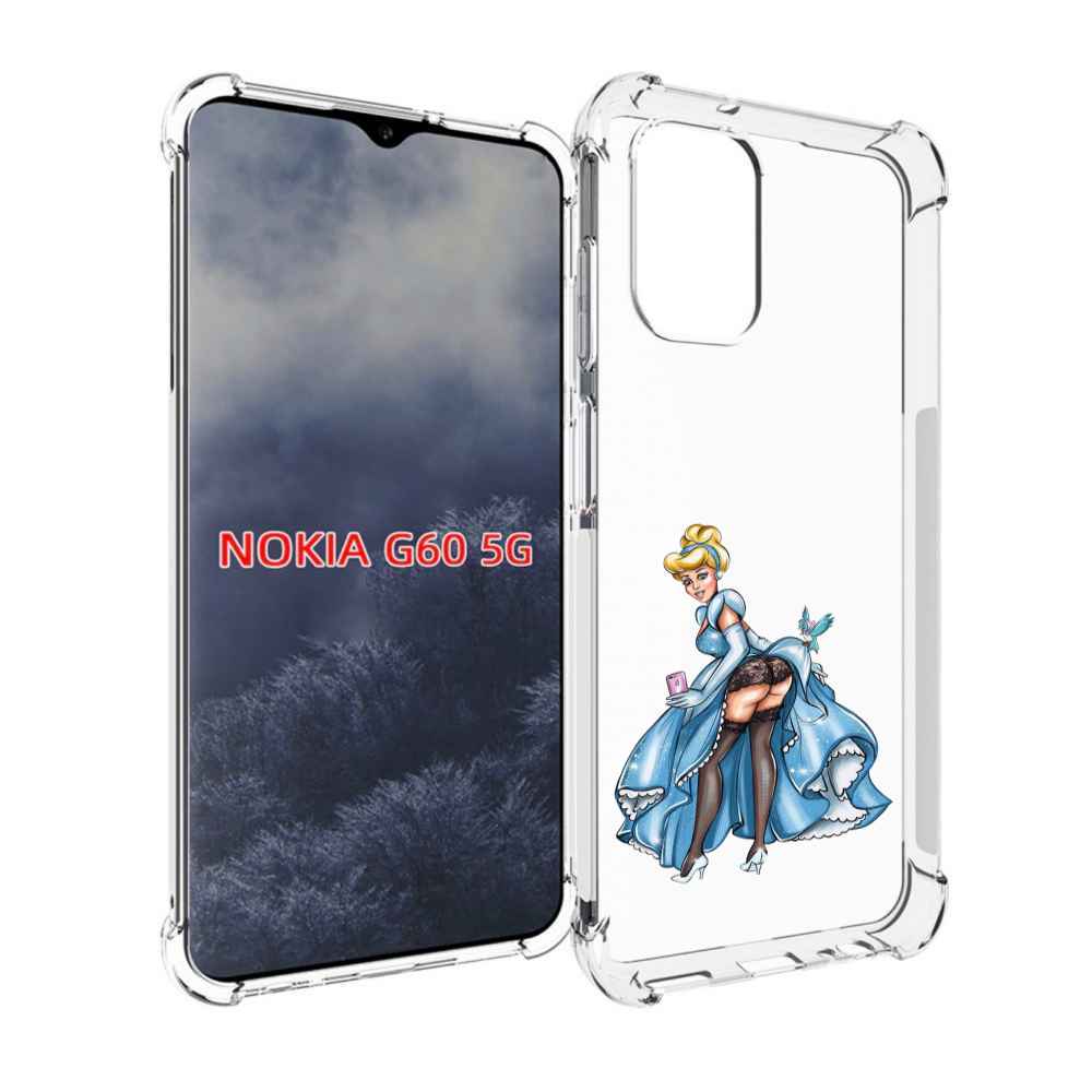 

Чехол MyPads девушка-в-платье-красивая женский для Nokia G60 5G, Прозрачный, Tocco