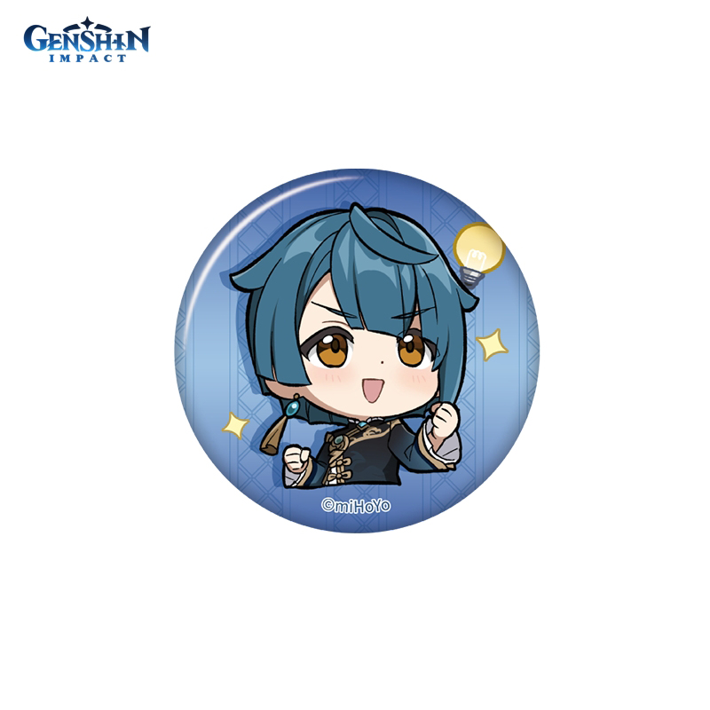 

Значок Genshin Impact Chibi Expressions Xingqiu, 6976068141181