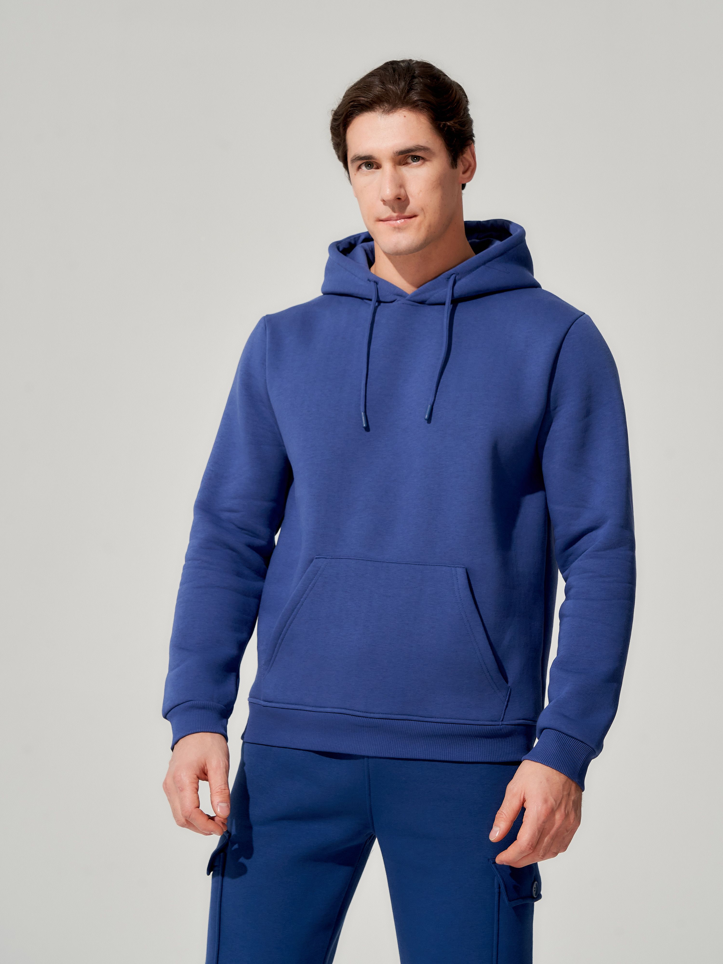

Худи мужское Best Tricotage BTD2088 синее 2XL, Синий, BTD2088
