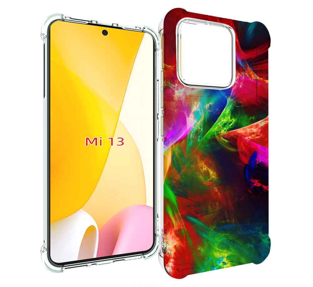 

Чехол MyPads Сияние-красок для Xiaomi 13, Прозрачный, Tocco