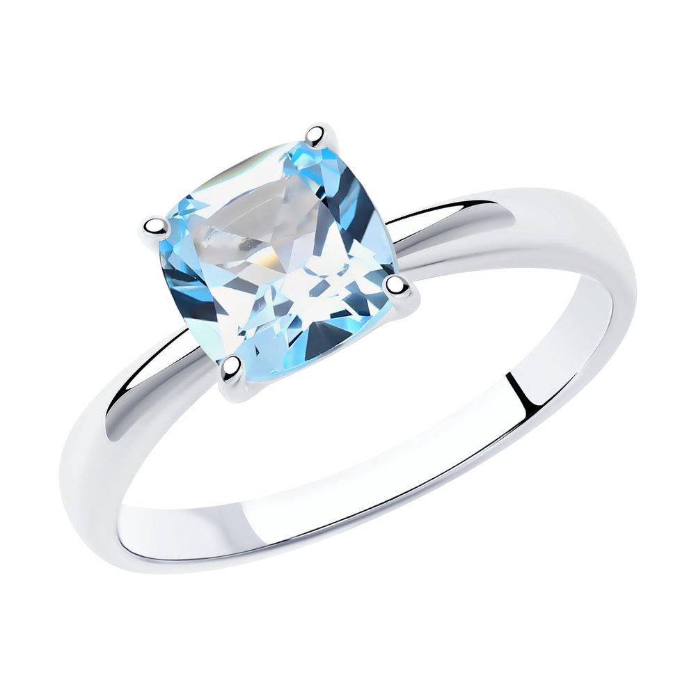

Кольцо из серебра р. 17 SOKOLOV 92011254, топаз, 92011254