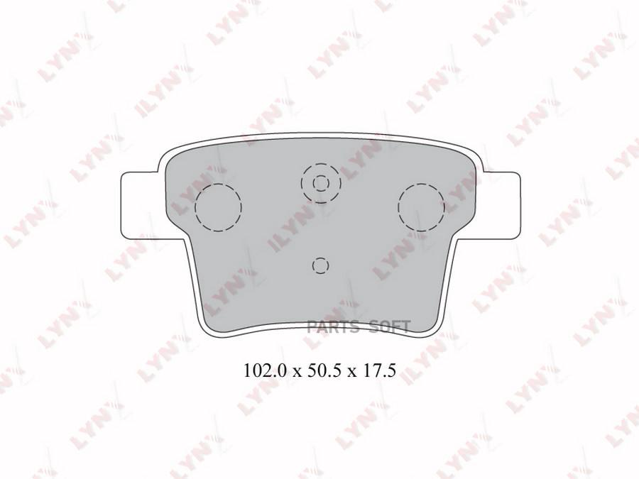 

Колодки торм.задн.FORD MONDEO III 04-07, JAGUAR X-TYPE 01-05