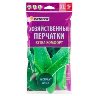 фото Перчатки резиновые paterra extra комфорт, р-р xl 12