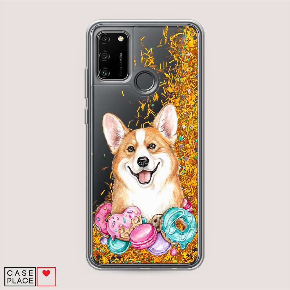

Чехол Awog "Корги и сладости" для Honor 9A, 612390-1
