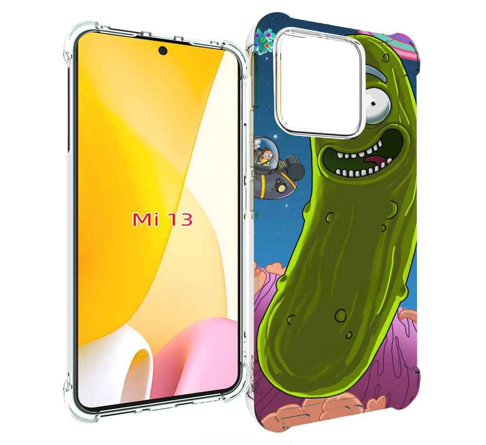 

Чехол MyPads Рик огурец для Xiaomi 13, Прозрачный, Tocco